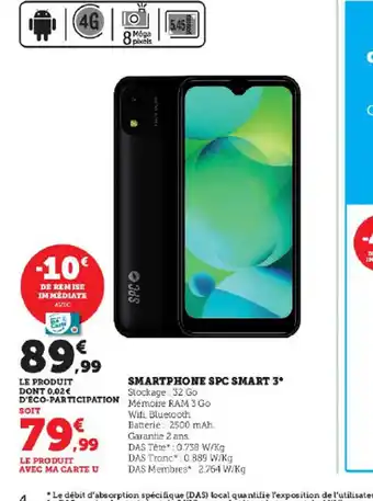 SMARTPHONE SPC SMART 3*