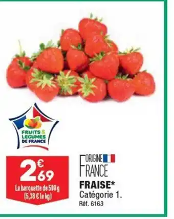 ALDI FRAISE* Catégorie 1. offre
