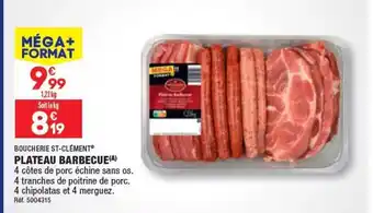 PLATEAU BARBECUE(A)
