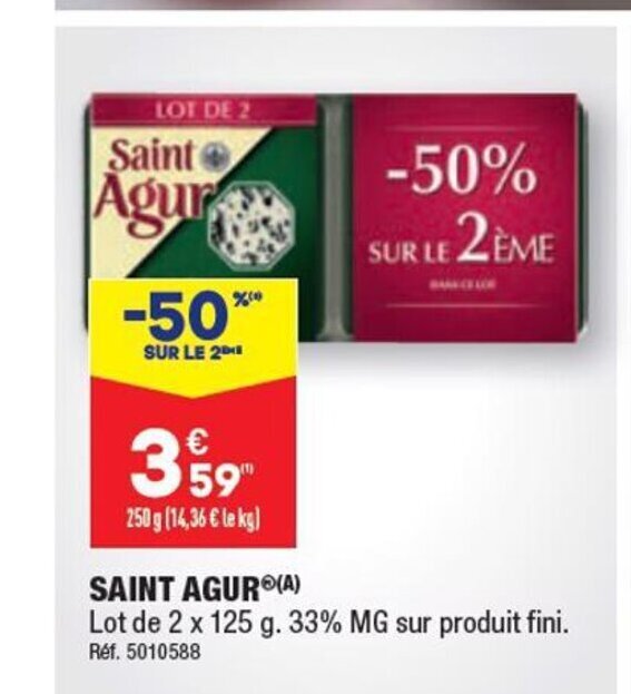 ALDI Saint Agur offre