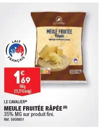 ALDI MEULE FRUITÉE RÂPÉE (A) offre