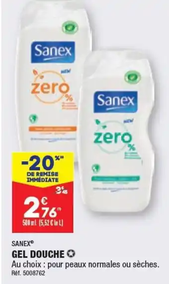 ALDI SANEX® GEL DOUCHE offre