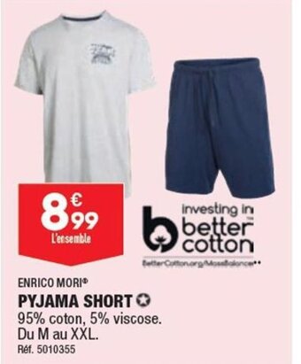ALDI PYJAMA SHORT offre