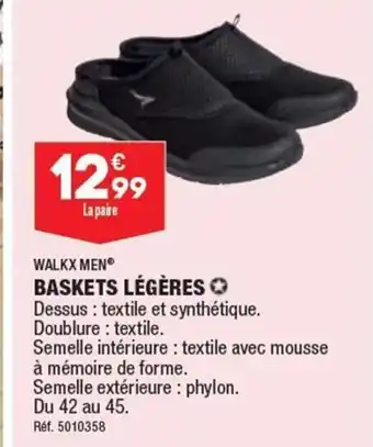 ALDI BASKETS LÉGÈRES ✪ offre