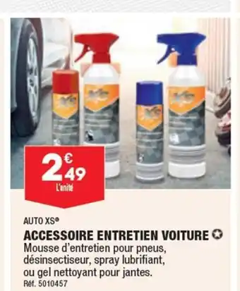 ACCESSOIRE ENTRETIEN VOITURE