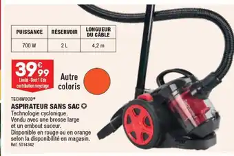 ASPIRATEUR SANS SAC