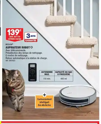 ALDI ASPIRATEUR ROBOT offre