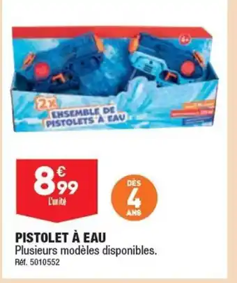 ALDI PISTOLET À EAU Plusieurs modèles disponibles. offre