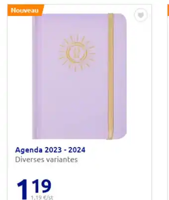 Action Agenda 2023 2024 Diverses variantes offre