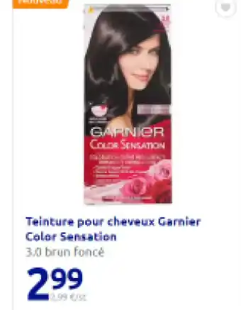 Teinture pour cheveux Garnier Color Sensation 3.0 brun foncé