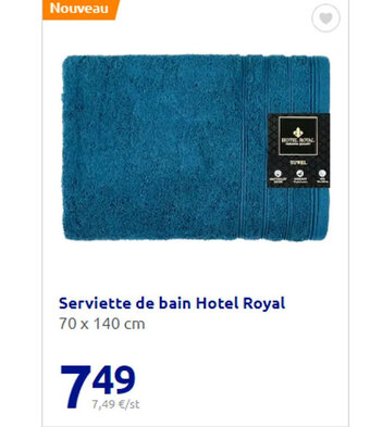 Serviette de bain Hotel Royal 70 x 140 cm