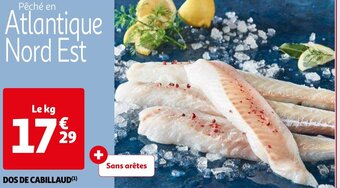 Auchan DOS DE CABILLAUD(¹) offre