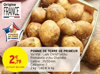 Intermarché POMMES DE TERRE DE PRIMEUR offre