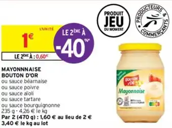 MAYONNNAISE BOUTON D'OR