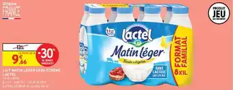 Intermarché LAIT MATIN LÉGER DEMI-ÉCRÉMÉ offre