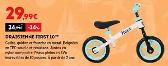 Fluxx draisienne first 10