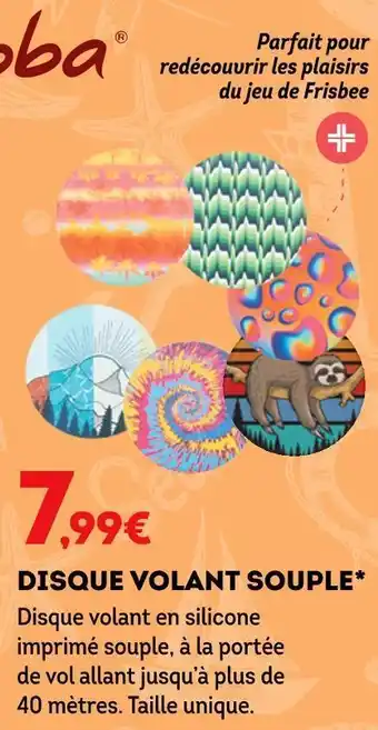 Waboba disque volant souple