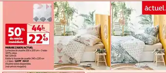 Auchan PARURE ZABOU ACTUEL offre