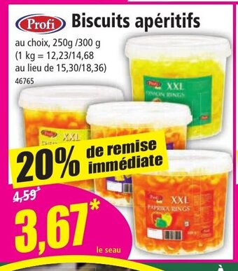 Norma Profi Biscuits apéritifs offre