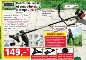 Norma Débroussailleuse et coupe-bordure offre