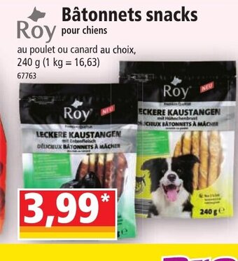 Norma Bâtonnets snacks offre