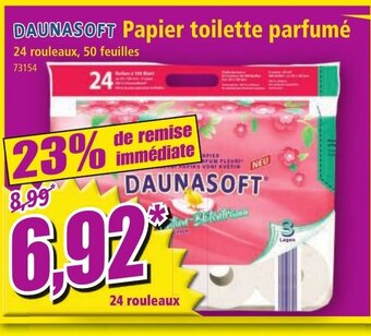 Norma DAUNASOFT Papier toilette parfumé offre
