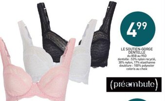 Stokomani Le Soutien-Gorge Dentelle offre