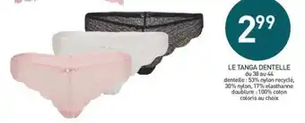 Stokomani Le Tanga Dentelle offre