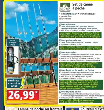 Norma Set de canne offre