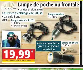 Lampe de poche ou frontale