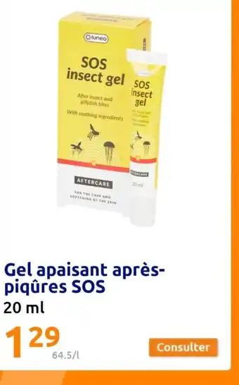 Action Gel apaisant après-piqûres SOS offre