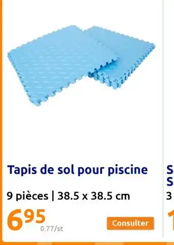 Action Tapis de sol pour piscine offre