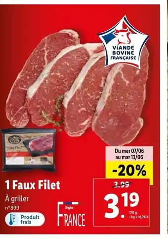 1 Faux Filet