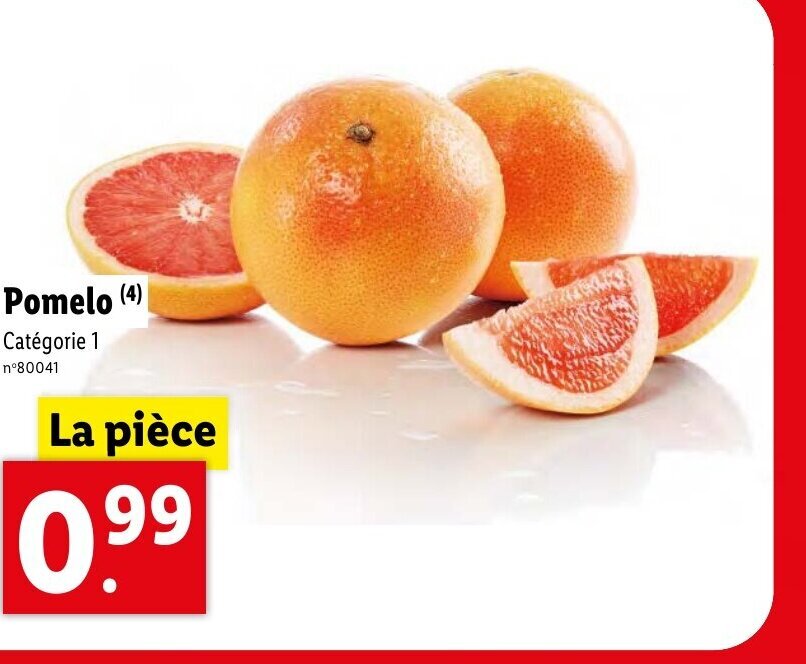 Promo Pomelo (4) Catégorie 1 chez Lidl