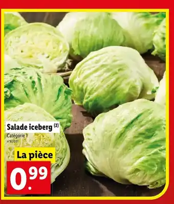 Lidl Salade iceberg (2) offre