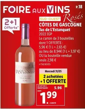 Lidl Vin offre