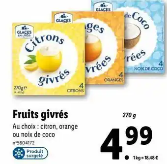 Lidl Glace offre