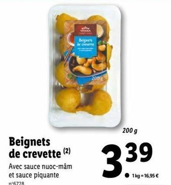 Lidl Beignets offre