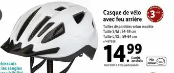 Lidl Casque de vélo offre
