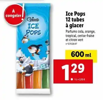 Lidl Glace offre
