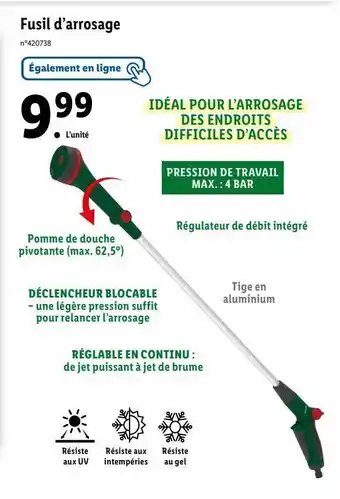 Lidl Fusil offre