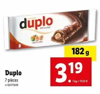 Lidl Chocolats offre