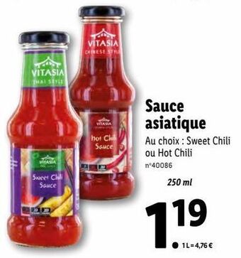 Lidl Sauces offre