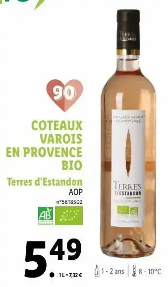 Lidl Vin rosé offre