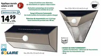 Lidl Applique murale offre