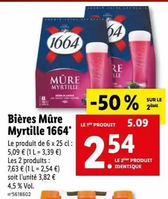 Lidl Bière offre