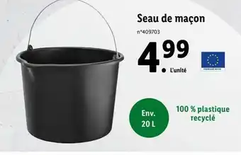 Lidl Seau offre