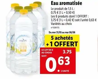 Lidl Eau offre