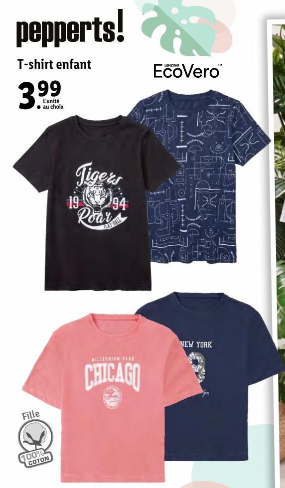 Lidl T-shirt offre