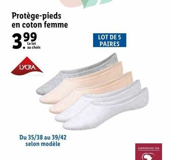 Lidl Chaussettes offre